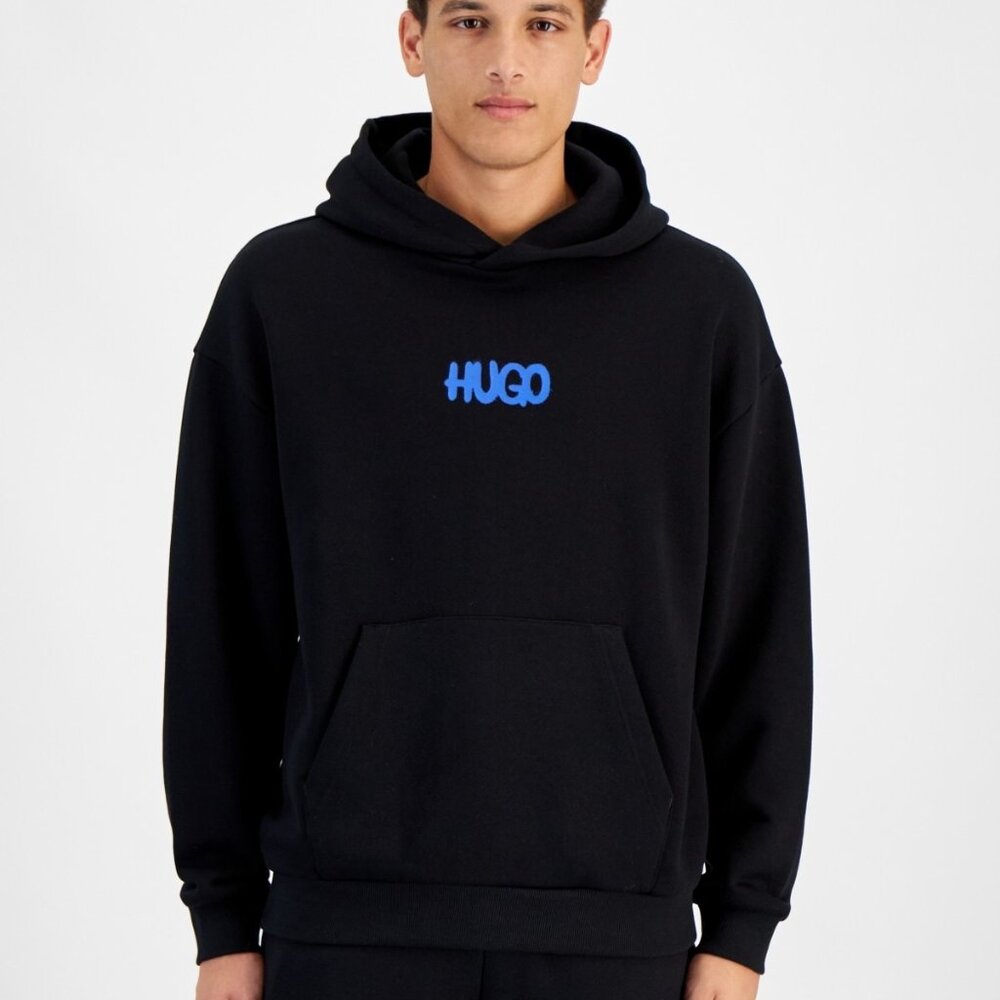 Hugo Boss Men’s Nimayho Logo Hoodie – Black – Size XXL